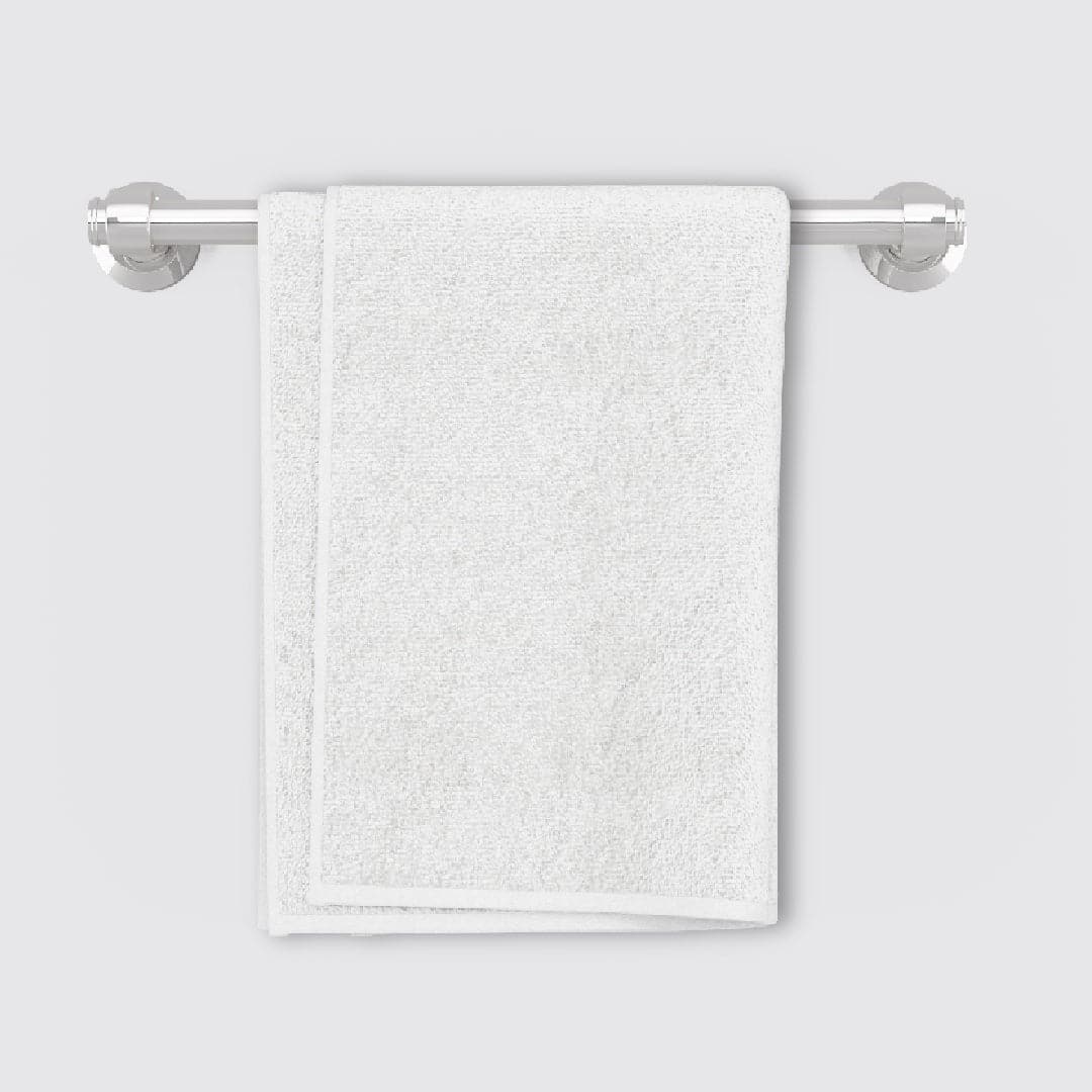 White Beach Towel