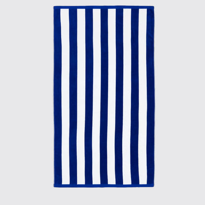 Cabana Stripes Beach Towel (Blue)