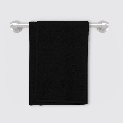 Black Beach Towel