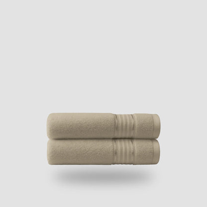 Bamboo Luxe Ultra Absorbent Hand Towels Pair