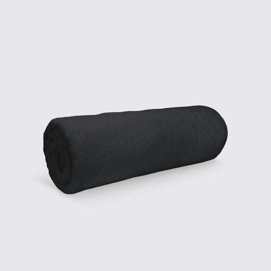 Black Beach Towel